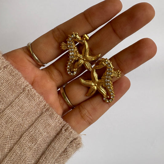 Sea princess earrings