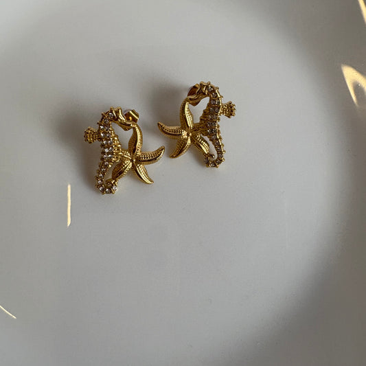 Sea princess earrings